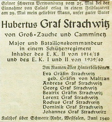 Major Hubertus Graf Strachwitz